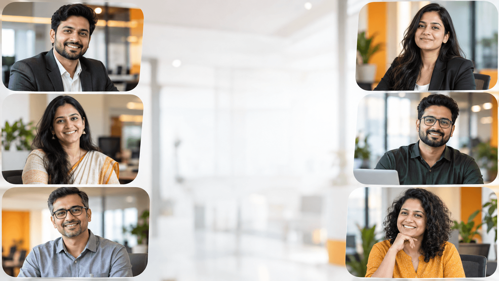 PromptKosh LinkedIn headshot prompt examples for professional AI profile photos.