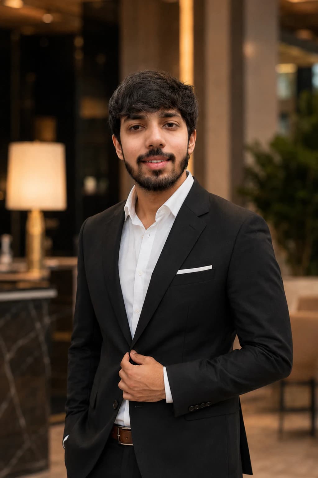 Premium Indian Matrimonial Portrait AI photo prompt example on PromptKosh