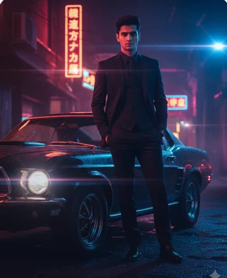 John Wick Style AI photo style example on PromptKosh