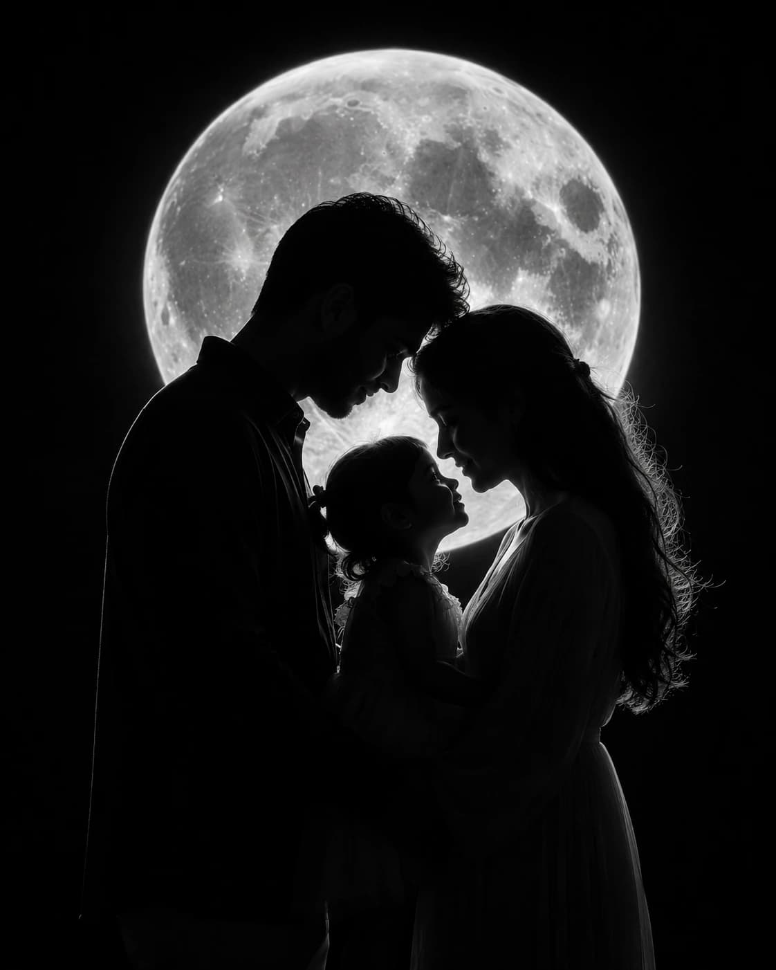 Family Forever AI photo style example on PromptKosh