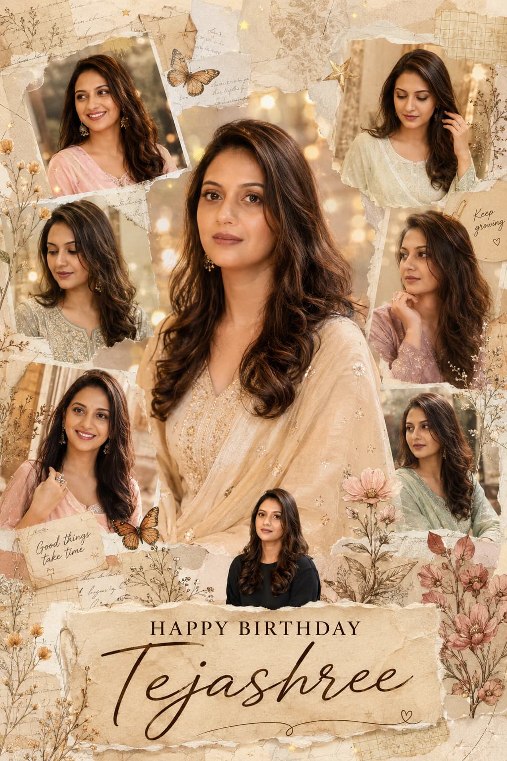 Birthday Memories AI photo style example on PromptKosh