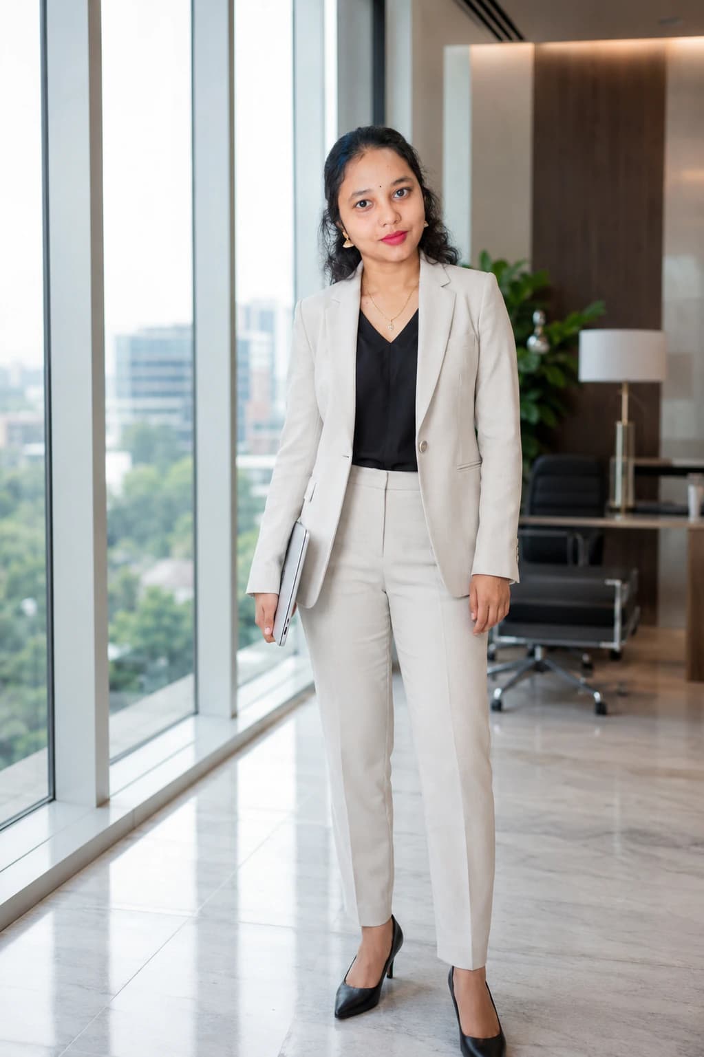 Executive Lifestyle LinkedIn Portrait AI photo prompt example on PromptKosh
