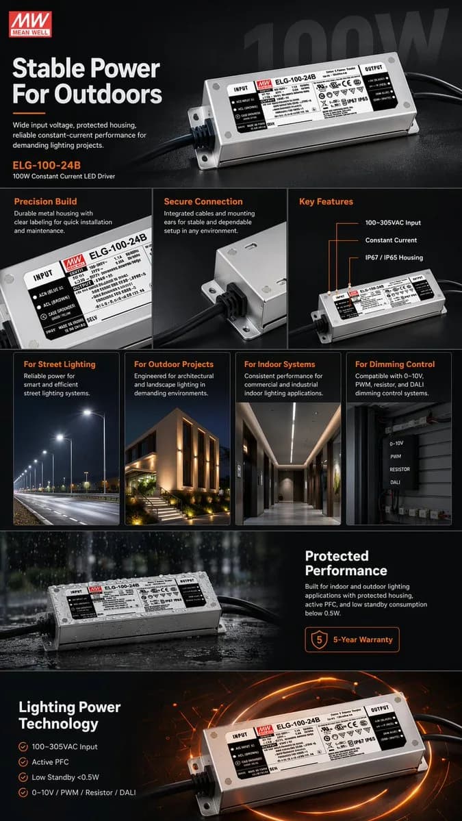 Dark Mode Tech Product E-Commerce Infographic AI photo prompt example on PromptKosh