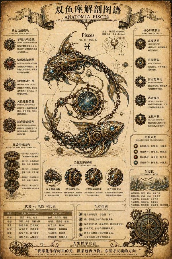 Steampunk Sagittarius Mechanical Zodiac Atlas AI photo style example on PromptKosh