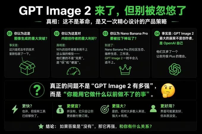 Contrarian Social Commentary Graphic Poster AI photo style example on PromptKosh