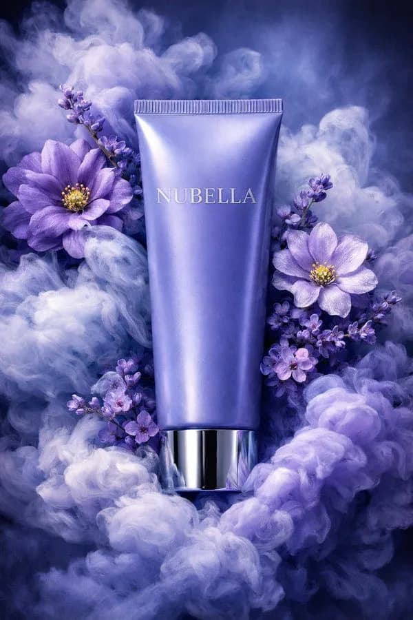 Luxury Cosmetic Product Photography Display AI photo prompt example on PromptKosh
