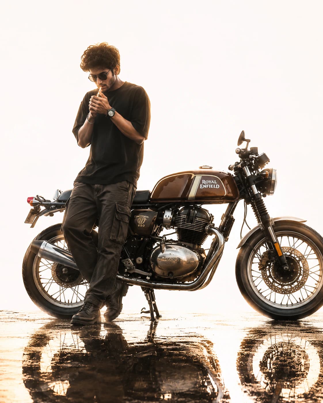 Continental GT Studio Halo AI photo style example on PromptKosh